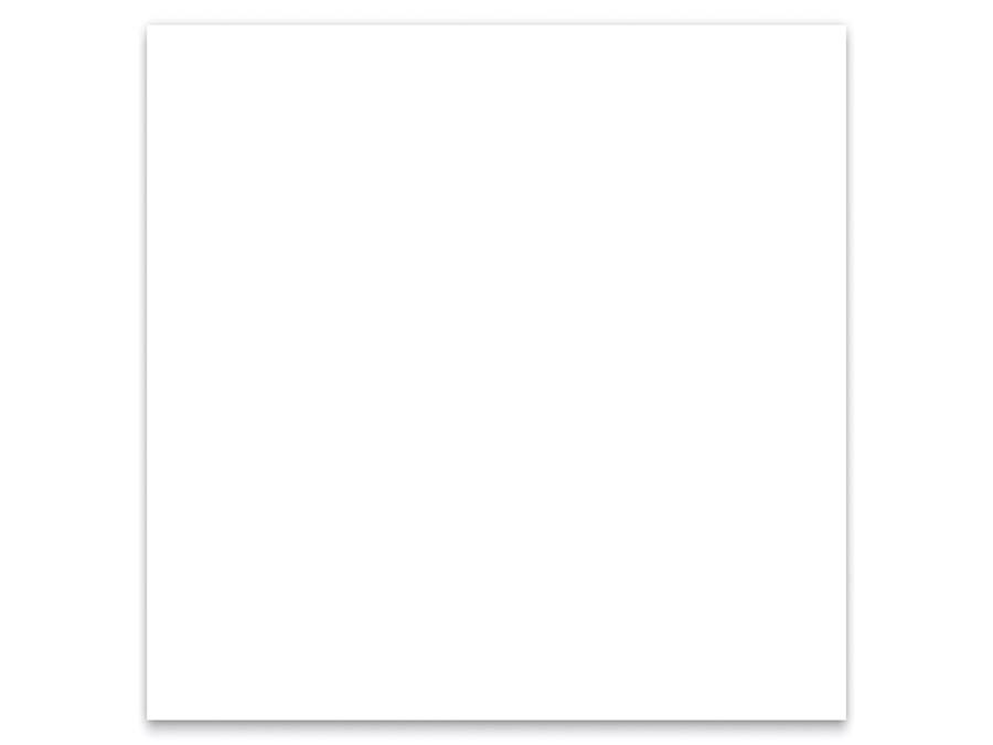 Boston PG-133-W Slagplaat materiaal, wit, 1 ply, 30x29cm, dikte: 2,2 mm