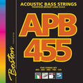 Boston APB-455 Snarenset 5-snarige akoestische basgitaar, phosphor bronze, medium, 045-065-080-100-125 longscale