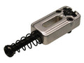 Boston S-146-C Brugzadel, metaal, chroom, Stallion roller, p=10,8, inclusief veer en schroef, 6-pack