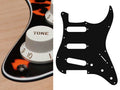 Boston ST-313-WCO Slagplaat, Stallion, 3 ply, wild cat orange, standaard, SSS, 3 pot holes, 3-5 switch