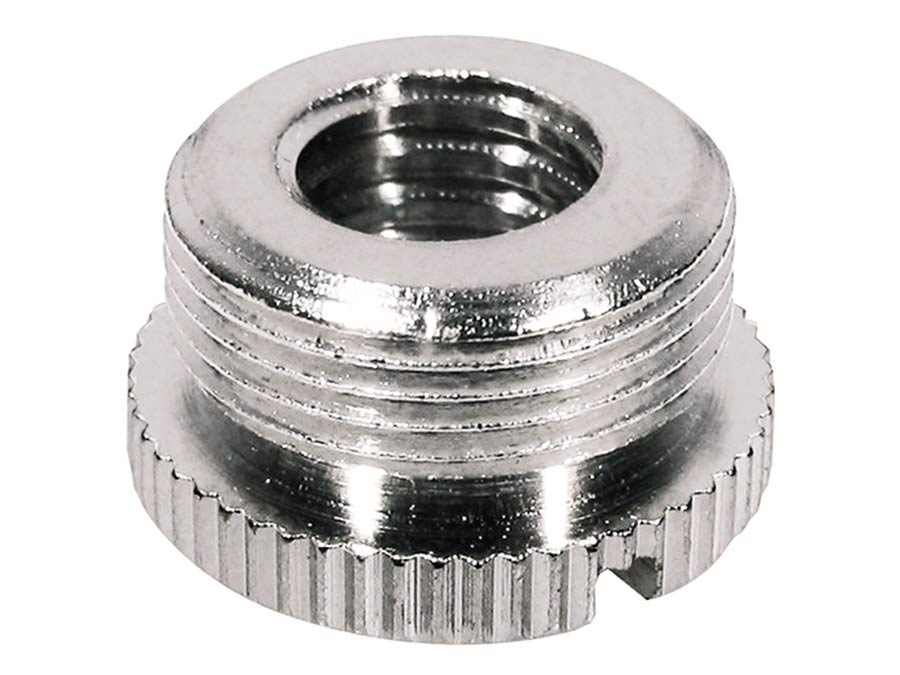 Boston TA-60 Mic statief draad adapter, 3/8 female naar 5/8 male