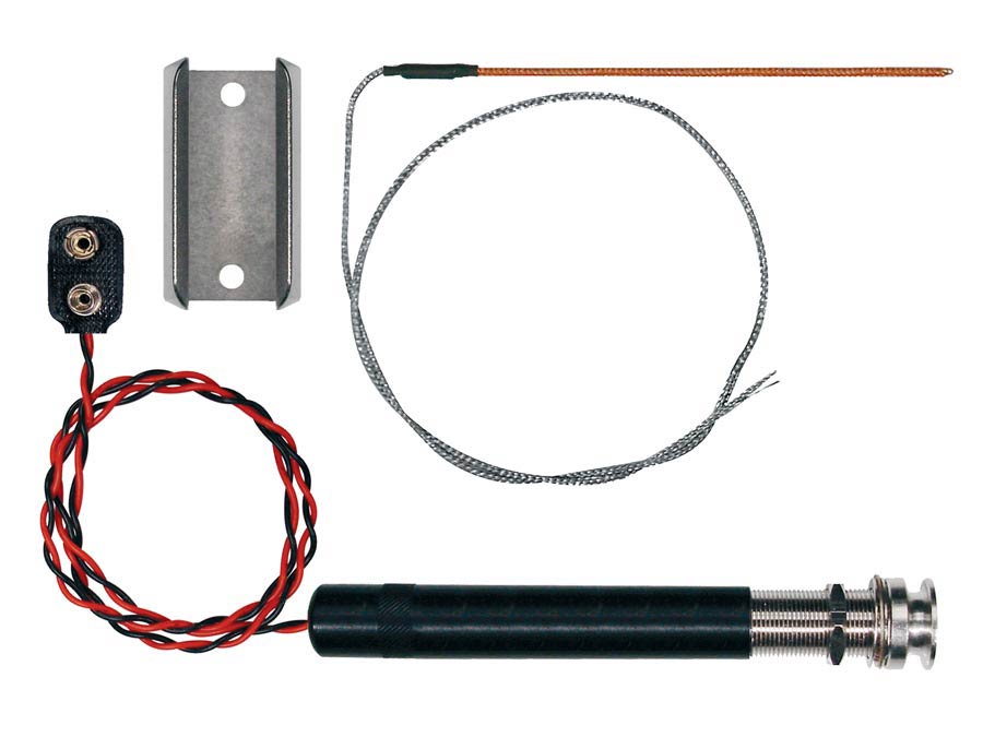 Boston JPA-60 Preamp pickup system, "natural acoustics II", battery holder, preamp, cable pickup 1,8mm diameter