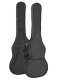 Boston B-00 Draagtas voor basgitaar, ongevoerd, nylon, 2 riemen, groot voorvak, zwart
