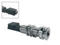 Boston EPJ-5535-N Eindknop jack, 3,5mm female jack - 6,3mm female jack, nikkel