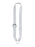 Boston JB-10 Bandelier voor kleine trom (kindermodel), leder, wit 140 cm x 4 cm