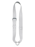 Boston SB-10 Bandelier voor kleine trom, leder, wit