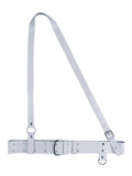 Boston SK10 Koppel, senior model, leder, wit