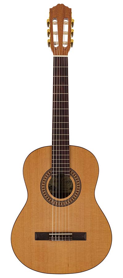 Salvador Cortez CC-22-JR Solid Top Artist Series Klassieke Gitaar 3/4 – afbeelding 3