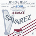 Savarez: Kleine Of Concert Harp Snaar, Plain Kf, 0,91mm, Lengte: 1 Meter, Zwart