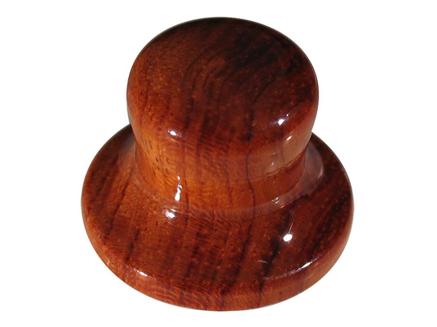 Boston KWB-340 Bell knob, wood, hat model, 25x19mm, bubingga