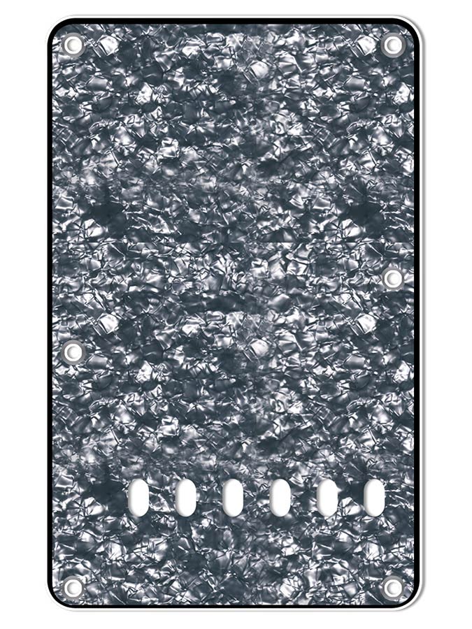 Boston BP-313-PV Rugplaat, string spacing 11,2mm, parel violet, 3 ply, standaard Stallion, 86x138mm