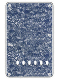 Boston BP-213-POB Rugplaat, string spacing 11,2mm, parel ocean blauw, 2 ply, standaard Stallion, 86x138mm