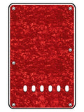 Boston BP-313-PR Rugplaat, string spacing 11,2mm, parel rood, 3 ply, standaard Stallion, 86x138mm