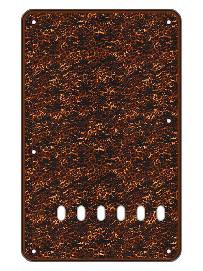 Boston BP-213-RBP Rugplaat, string spacing 11,2mm, tijger bruin parel, 2 ply, standaard Stallion, 86x138mm