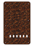 Boston BP-213-RBP Rugplaat, string spacing 11,2mm, tijger bruin parel, 2 ply, standaard Stallion, 86x138mm