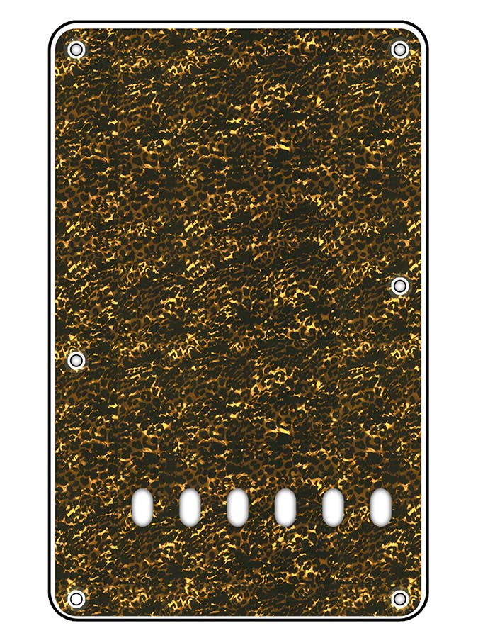 Boston BP-313-RP Rugplaat, string spacing 11,2mm, tijger parel, 3 ply, standaard Stallion, 86x138mm