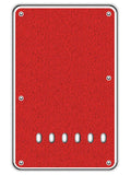 Boston BP-213-SRD Rugplaat, string spacing 11,2mm, glinsterend rood, 2 ply, standaard Stallion, 86x138mm