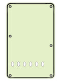 Boston BPL313-M Rugplaat, string spacing 11,2mm, mint, 3 ply, standaard Stallion, 86x138mm, linkshandig