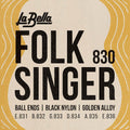 La Bella Folk Singer Klassieke gitaarsnaren Medium 028-032-040-031-035-044
