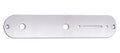 Boston CP-TE-AN Control plate, 32x160mm, Teaser, 9,5mm holes for inch pots, nickel
