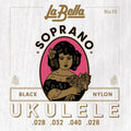 La Bella Acoustic Folk Ukelelesnaren 0028-0032-0040-0028-0032-0040