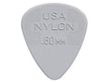 Dunlop: 0.60 Mm. Nylon, Lichtgrijs, 12-Pack