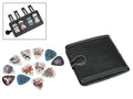 Boston PP-312 Pick pouch, zwart, synthetisch, met 12 gedessineerde plectrums