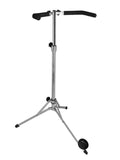 Boston CBST-600 Contrabasstandaard, chroom, inklapbaar, met eindpen-cup