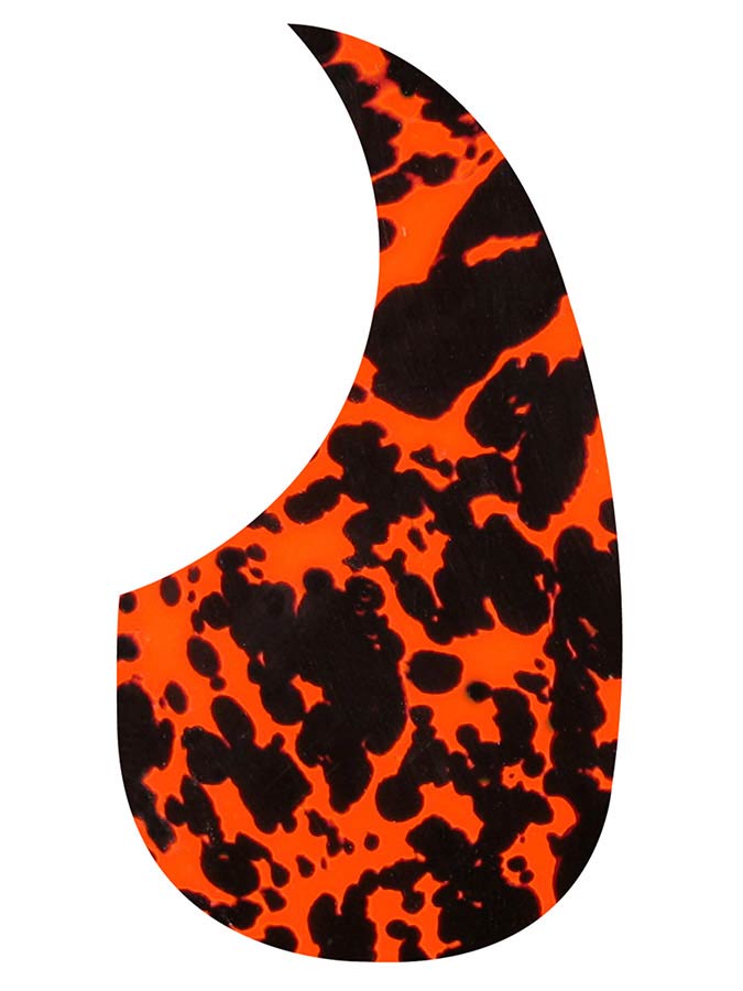 Boston AG-100-WCO Slagplaat, akoestisch, druppel model, zelfklevend, wild cat orange