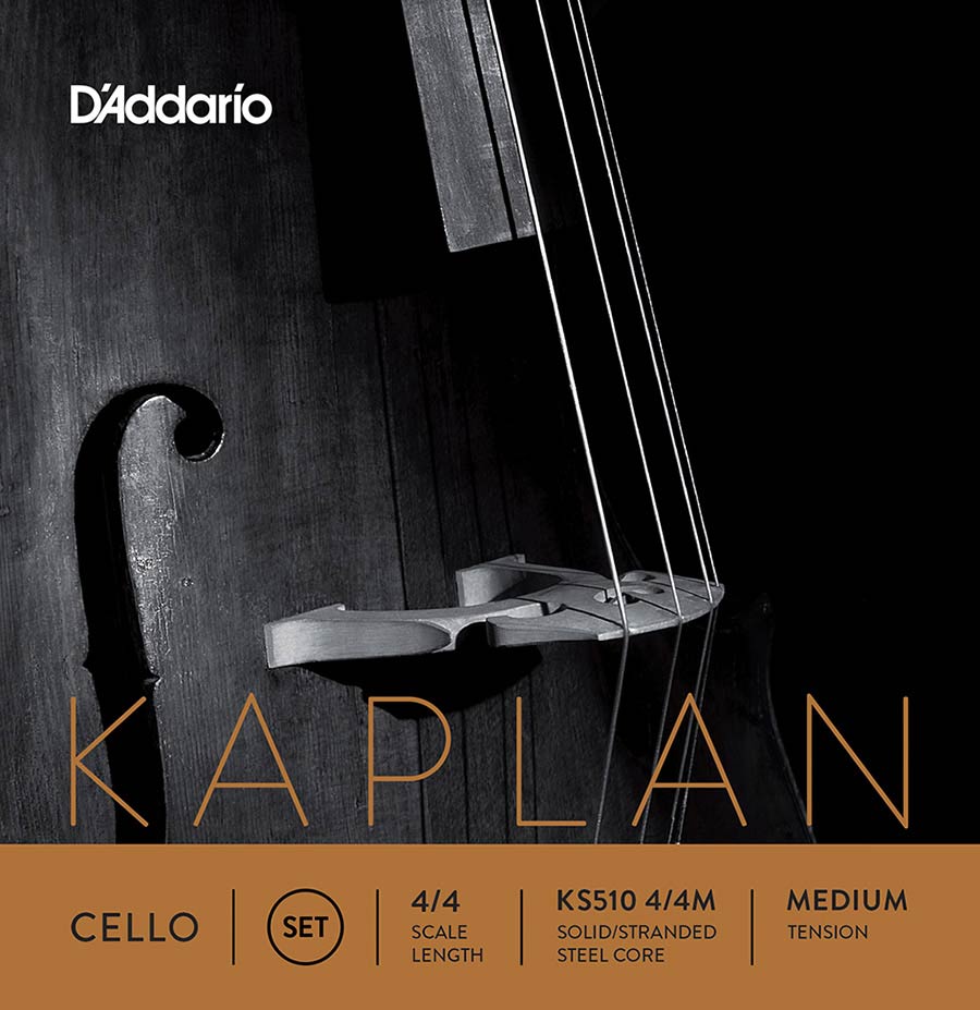 D'Addario KS510-44M Snarenset voor cello 4/4 Medium bevat KS511-512-513-514 (44M)