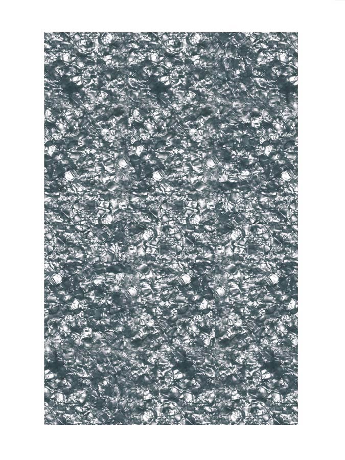 Boston PG-434-PB Slagplaat materiaal, parelmoer zwart, 4 ply, 45x29cm