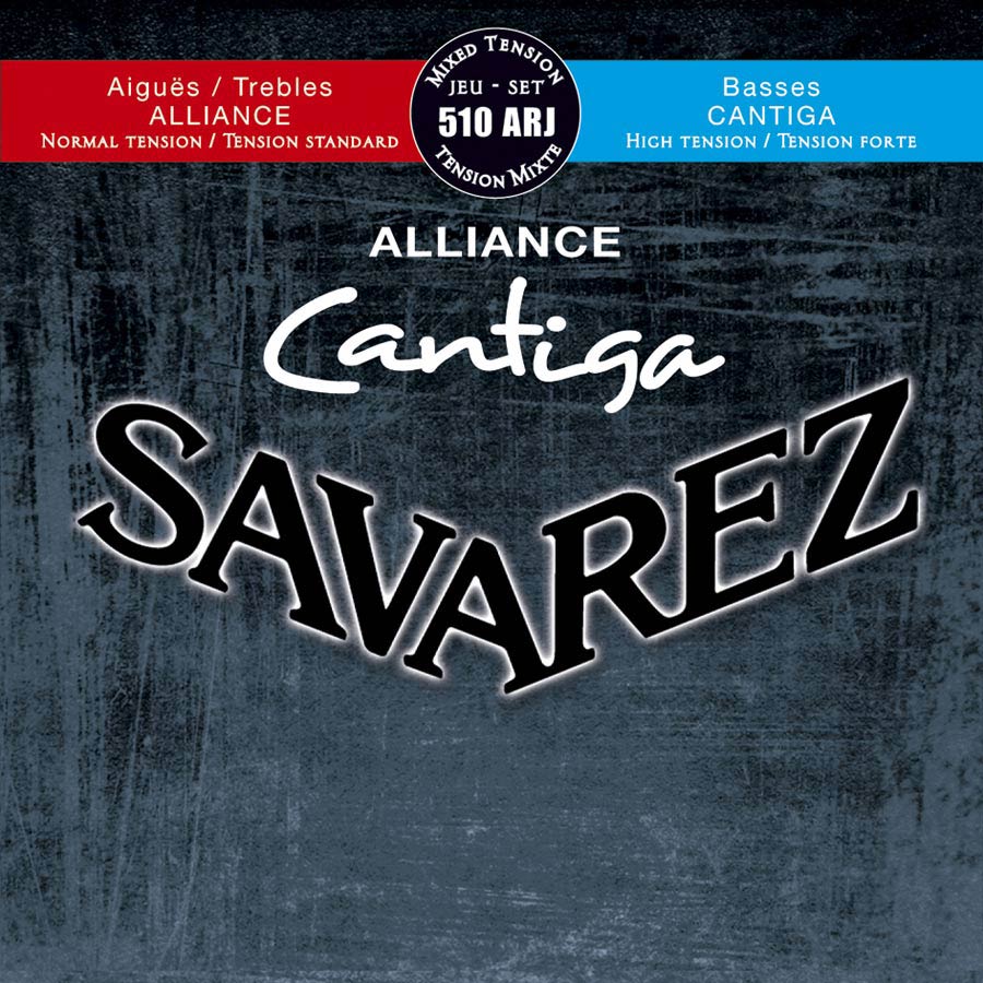 Savarez: Snarenset Klassieke Gitaar, Kf Composite Fiber, Cantiga Basses, Hybrid Tension