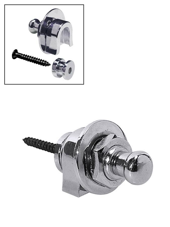 Boston BSL-20-CH Straplock systeem, met schroeven, chroom