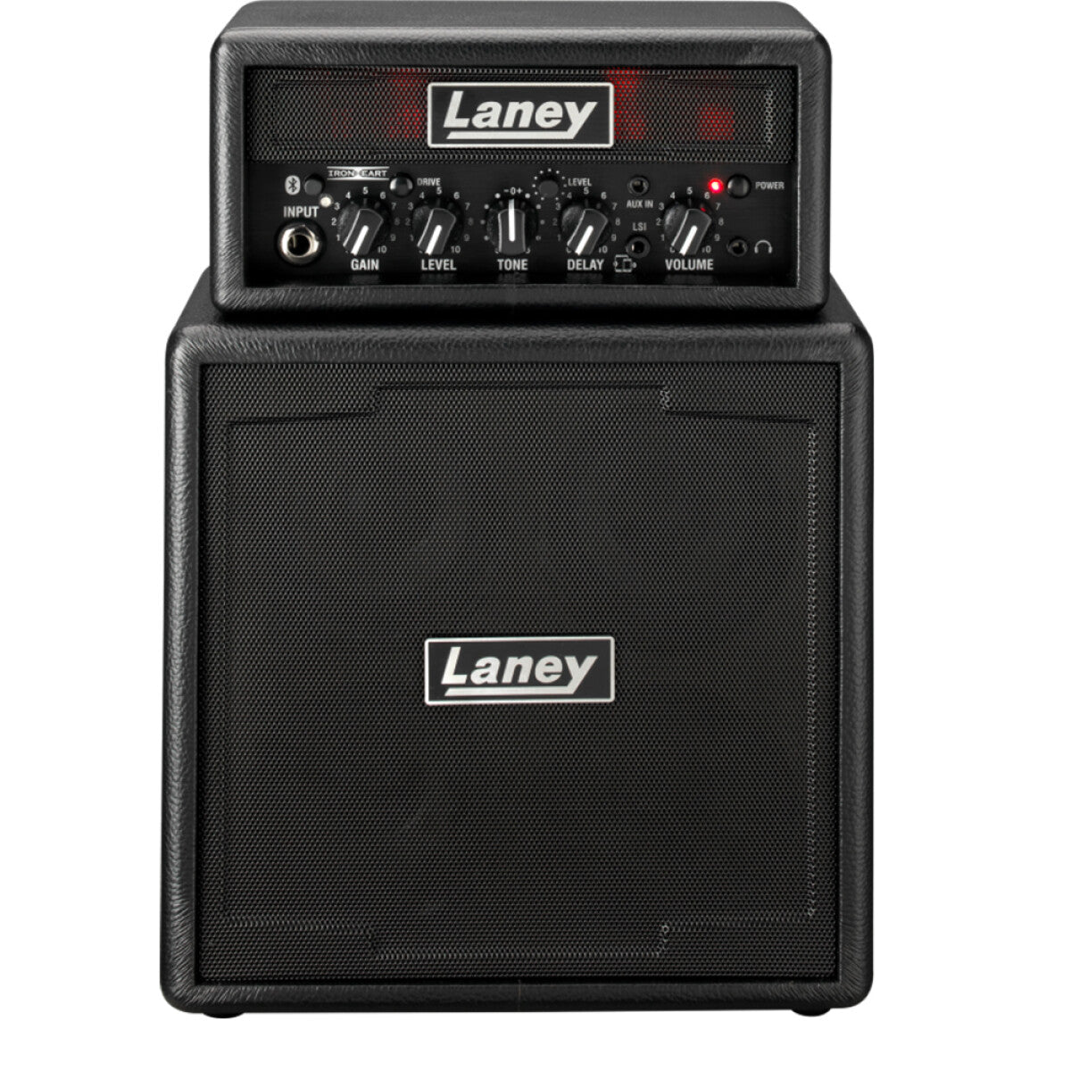 Laney Ministack-Iron battery-powered combo amp, 2 x 3W, 4 x 3", Bluetooth