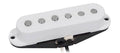 Boston VSC-62-NWH Single coil pickup, Alnico 5 rods, black fiber bobbin, waxed enamel wire, 6.5K neck, white