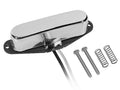 Boston VTE-52-NNI Single coil pickup, Alnico 5 rods, black fibre bobbin, waxed formvar wire, 7.5K neck, nickel