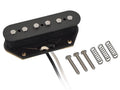 Boston VTE-52-B Single coil pickup, Alnico 5 rods, black fibre bobbin, waxed formvar wire, 9.0K bridge