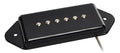 Boston VDE-46-NBK Single coil pickup, Alnico 5 bar, braided shield wiring, waxed enamel wire, 8.0K neck, black