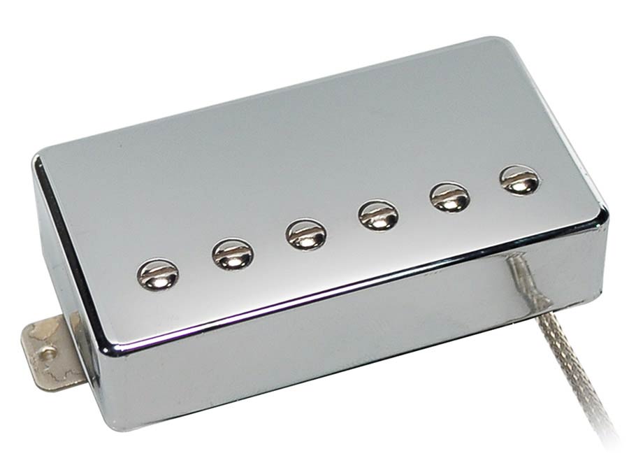 Boston VHB-57-BNI Humbucker pickup, Alnico 5 bar, braided shield wiring, waxed enamel wire, 8.8K bridge, nickel