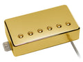 Boston VHB-57-BGD Humbucker pickup, Alnico 5 bar, braided shield wiring, waxed enamel wire, 8.8K bridge, gold