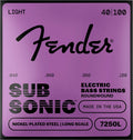 Fender snarenset elektrische basgitaar, nickel roundwound, light 040-050-080-100