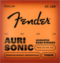 Fender snarenset akoestische basgitaar, 32" medium scale, phosphor bronze wound, 045-055-075-095