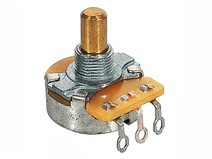 Fender 1MEG audio potentiometer, .375" length bushing, solid shaft