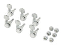 Fender stemmechanieken, Schaller locking strat/tele, mounting materials included, brushed