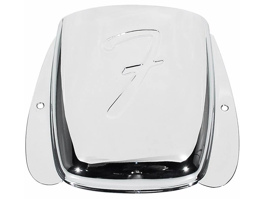 Fender bridge cover vintage Jazz Bass, chroom