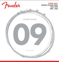 Fender snarenset elektrisch, nickel roundwound, regular light, 009-011-016-026-036-046