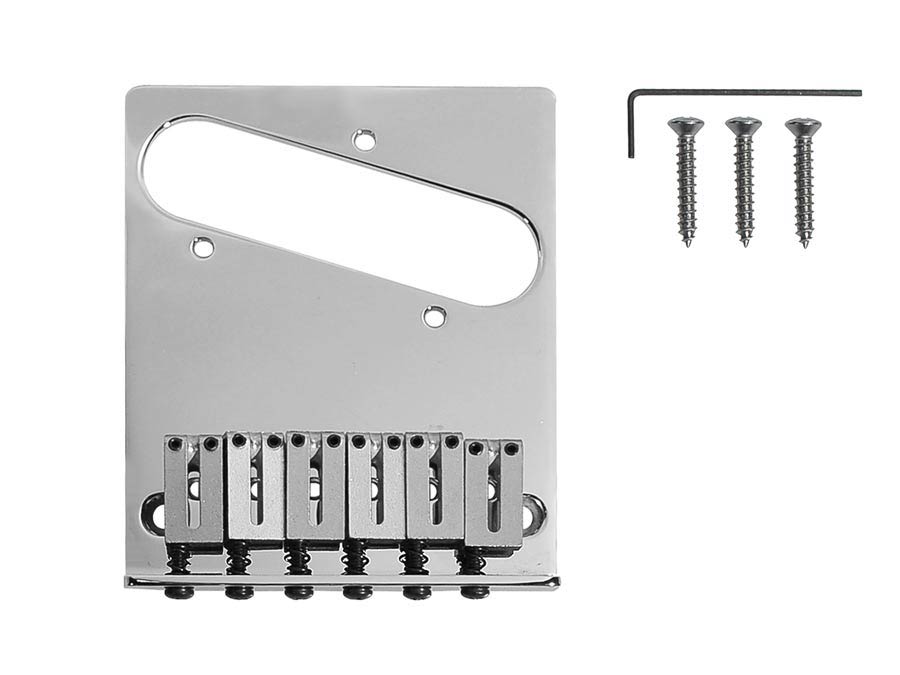 Fender bridge assembly American Series ('86-'07) Tele, chroom