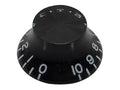 Boston KB-160L Bell knob, lefty, transparent black