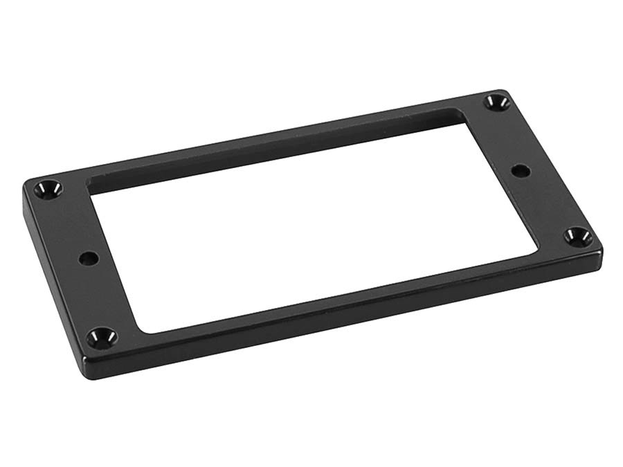 Boston HFS5070BK Humbucker frame, flat bottom slanted top, 5 to 7mm height, black
