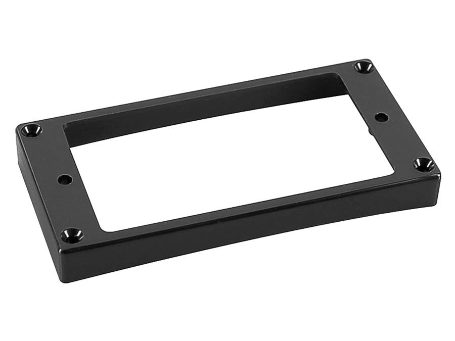Boston HCS100110BK Humbucker frame, curved bottom slanted top, 10 to 11mm height, black